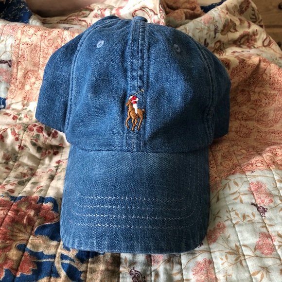 ralph lauren denim cap